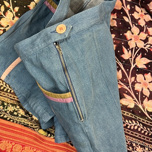 Samantha Pleet denim spectrum short 4 garmentory - Picture 7 of 9